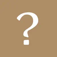 Question Logo Gold background and white question mark.